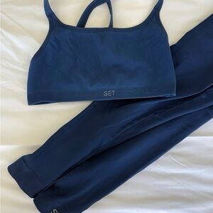 Set Active Navy Blue Set